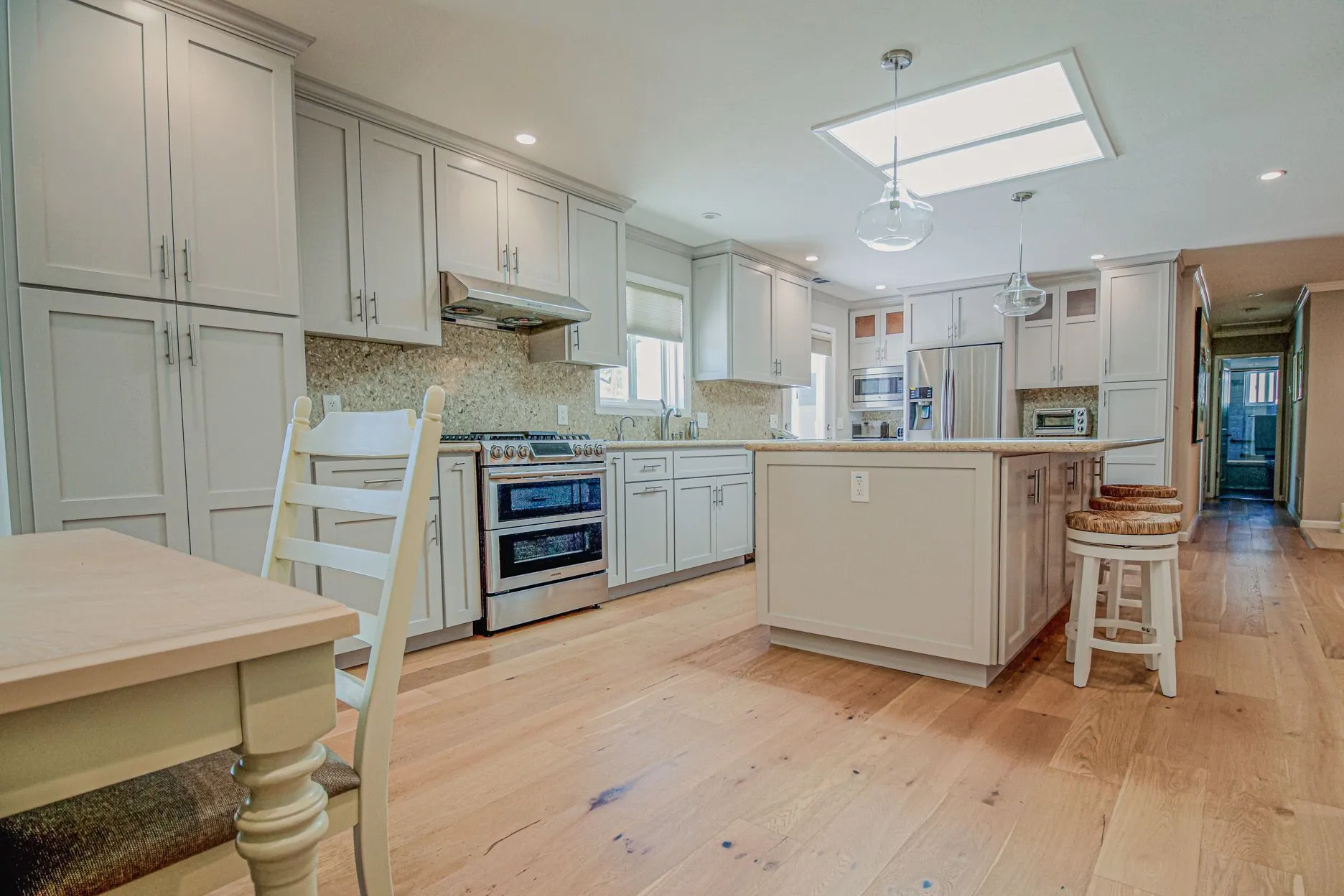 Open to the living area